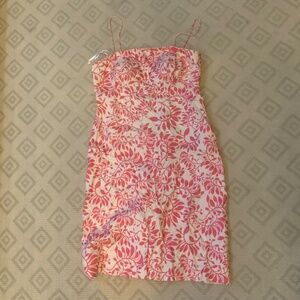 Vineyard Vines Pink Spaghetti Strap Dress size 6